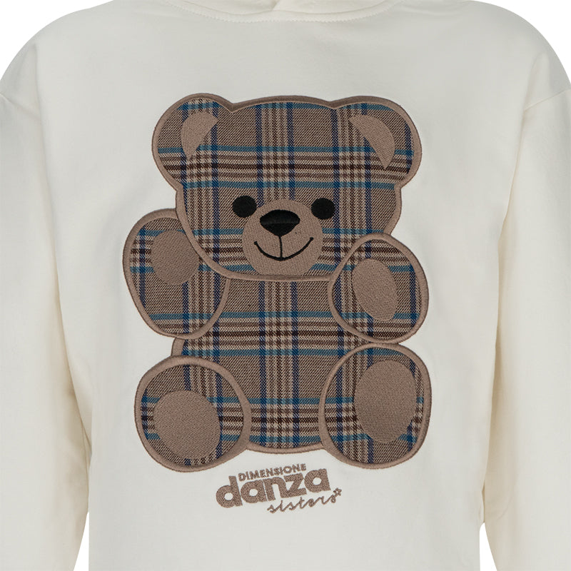 Felpa bambina Bear Clean