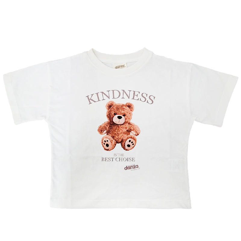 T-Shirt bambina Bear Clean