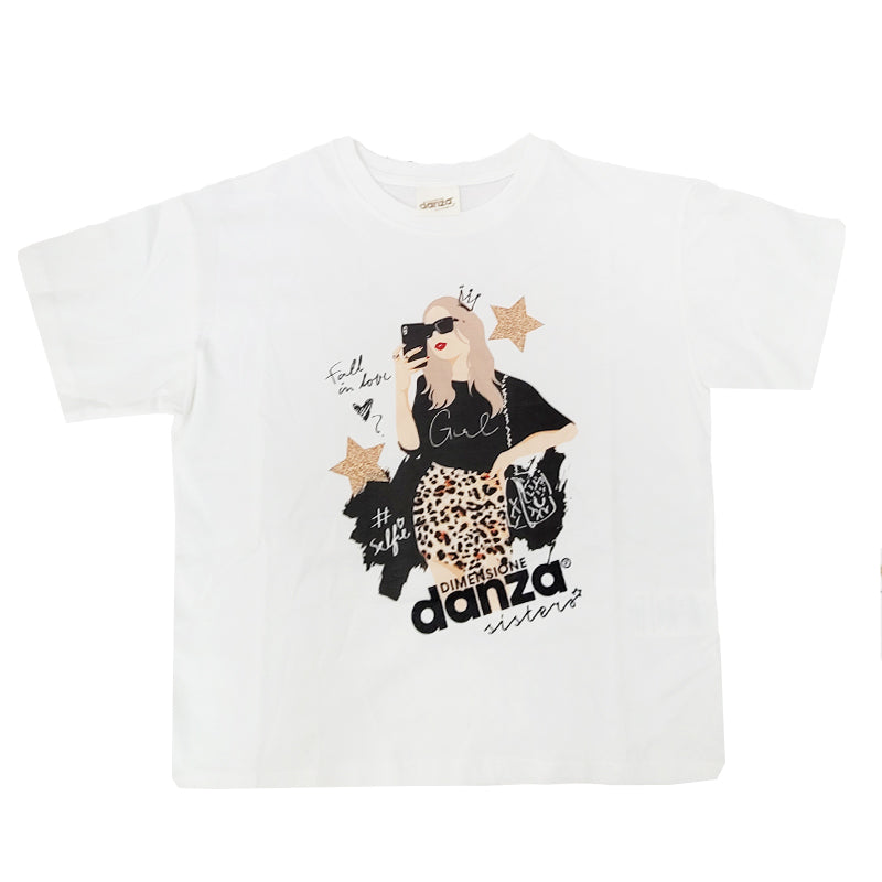 T-Shirt bambina Animalier