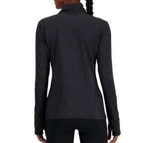 Maglia donna Essentials Space Dye 1/4 zip