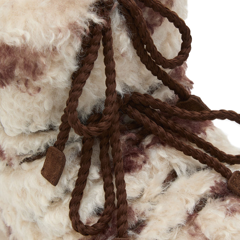 Doposci donna Icon Low Curly Cow