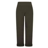 Pantalone donna velluto stretch