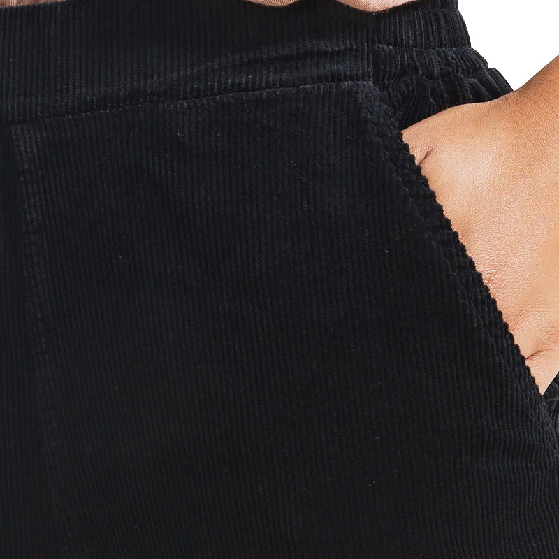 Pantalone donna velluto stretch