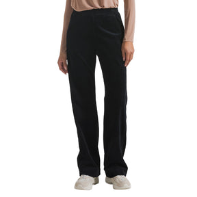 Pantalone donna velluto stretch