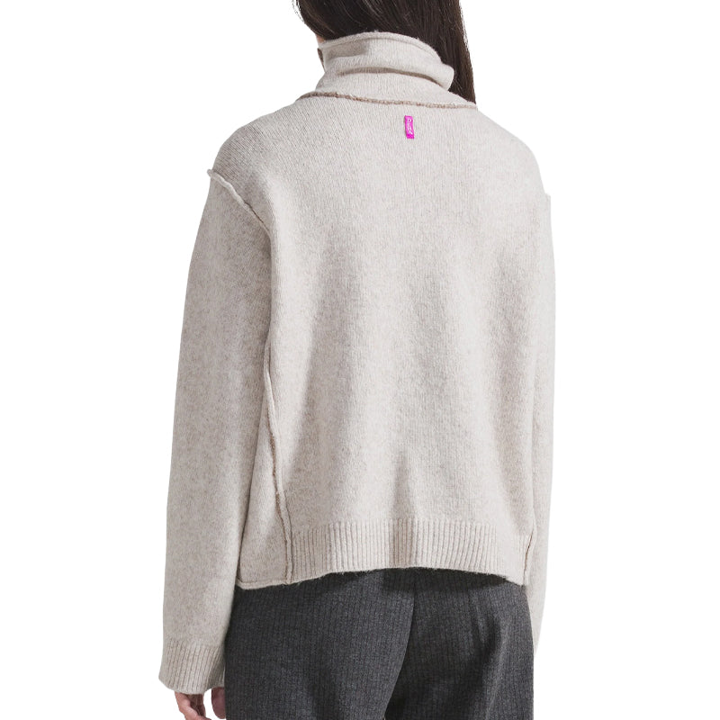 Maglione donna collo alto