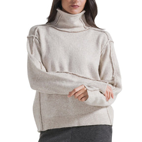 Maglione donna collo alto