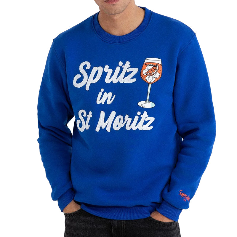 Felpa uomo Spritz in St Moritz