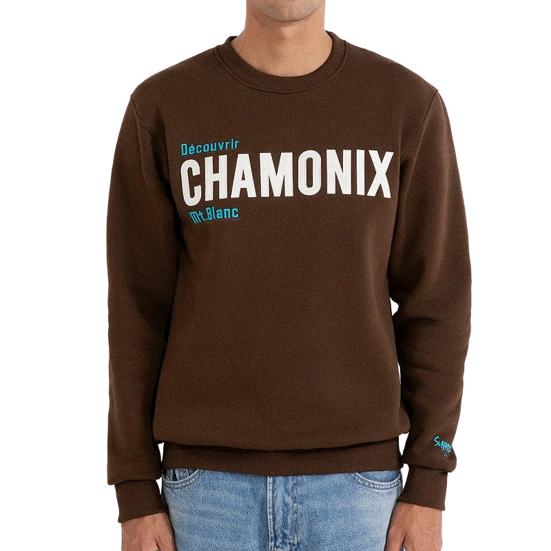 Felpa uomo Ricamo Chamonix