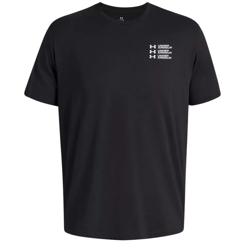T-shirt uomo Triple Stack Left Chest Logo