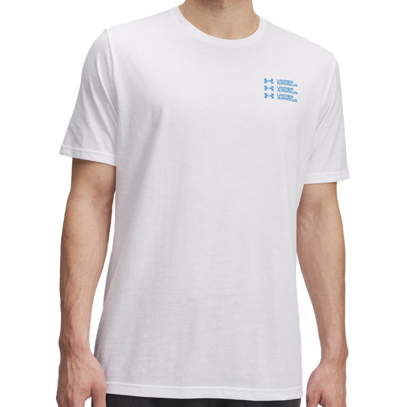 T-shirt uomo Triple Stack Left Chest Logo