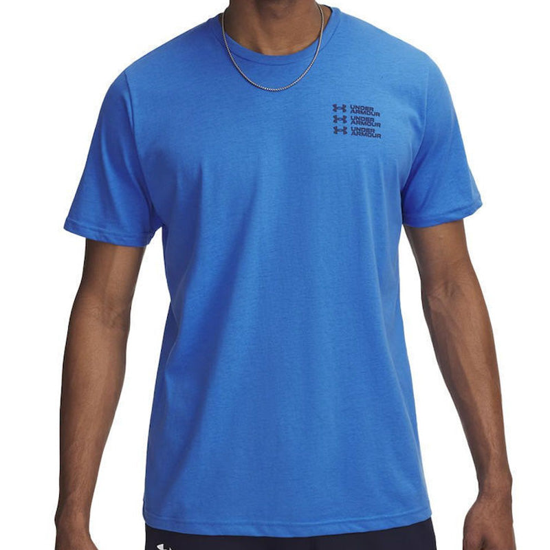 T-shirt uomo Triple Stack Left Chest Logo