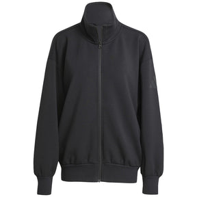 Felpa donna Soft Lux Ampia con Zip Integrale