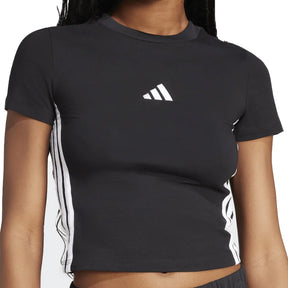 T-shirt donna Essentials 3 Stripes Slim