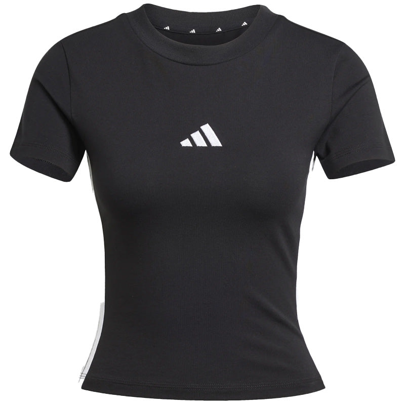 T-shirt donna Essentials 3 Stripes Slim