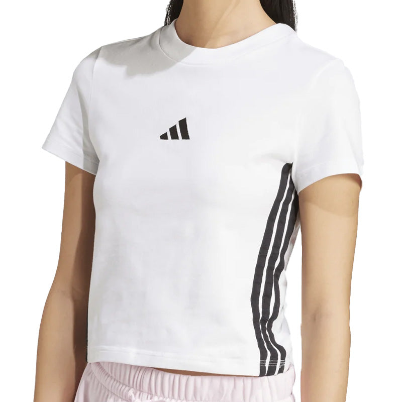 T-shirt donna Essentials 3 Stripes Slim