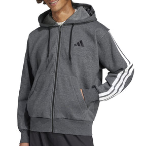 Felpa uomo Essentials 3-Stripes Fleece