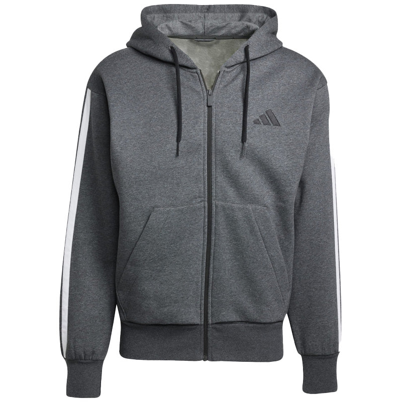 Felpa uomo Essentials 3-Stripes Fleece
