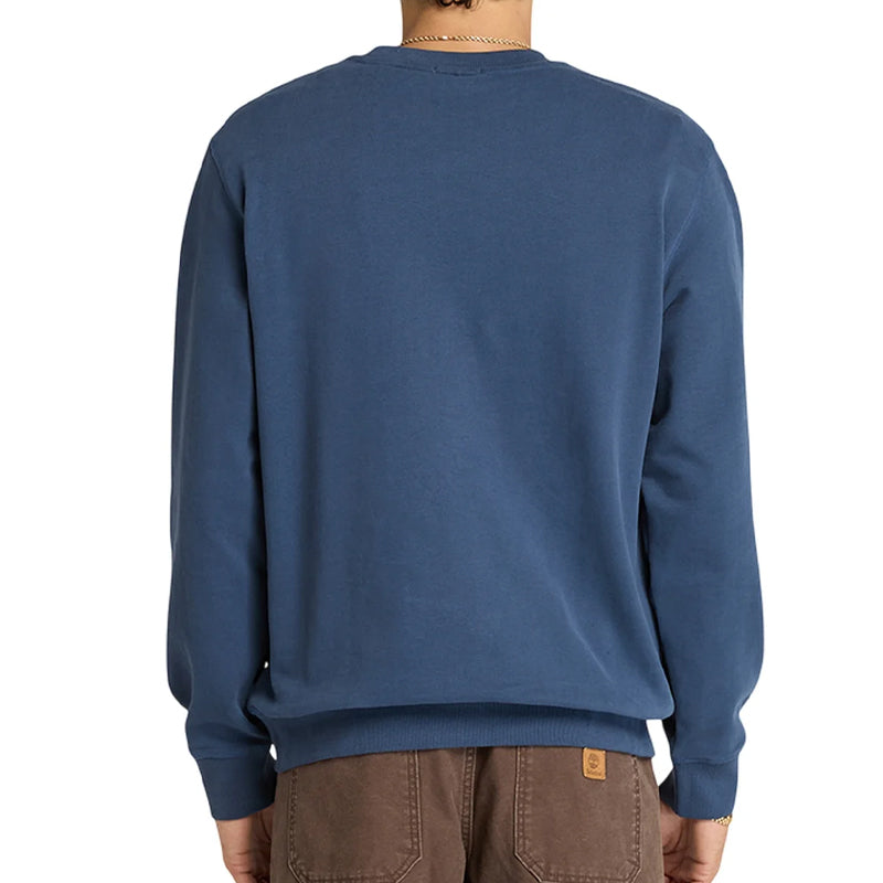 Felpa uomo patch logo