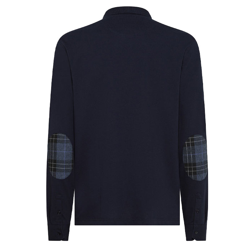 Polo uomo patch militare