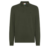 Polo uomo patch militare