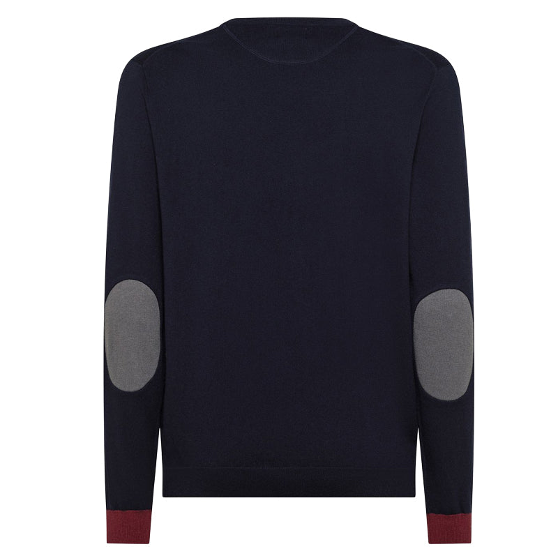Maglione uomo patch