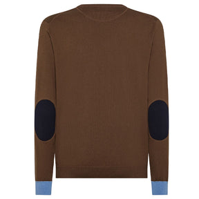 Maglione uomo patch