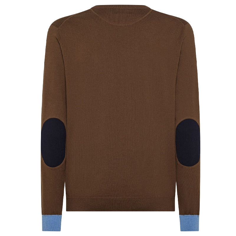 Maglione uomo patch