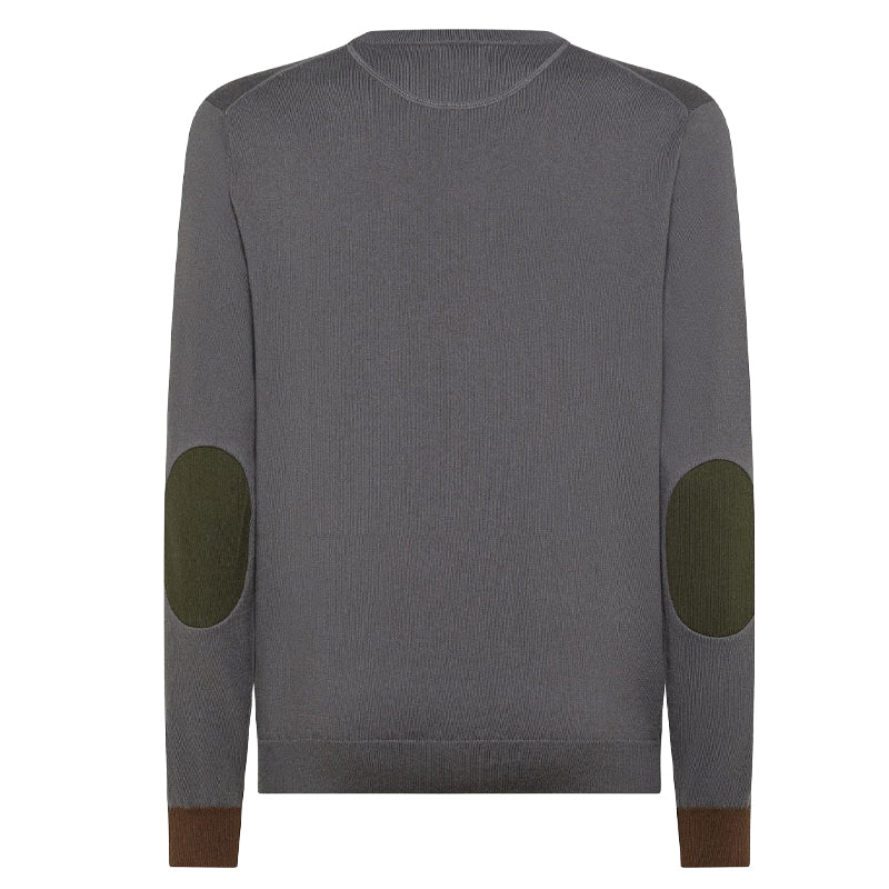 Maglione uomo patch