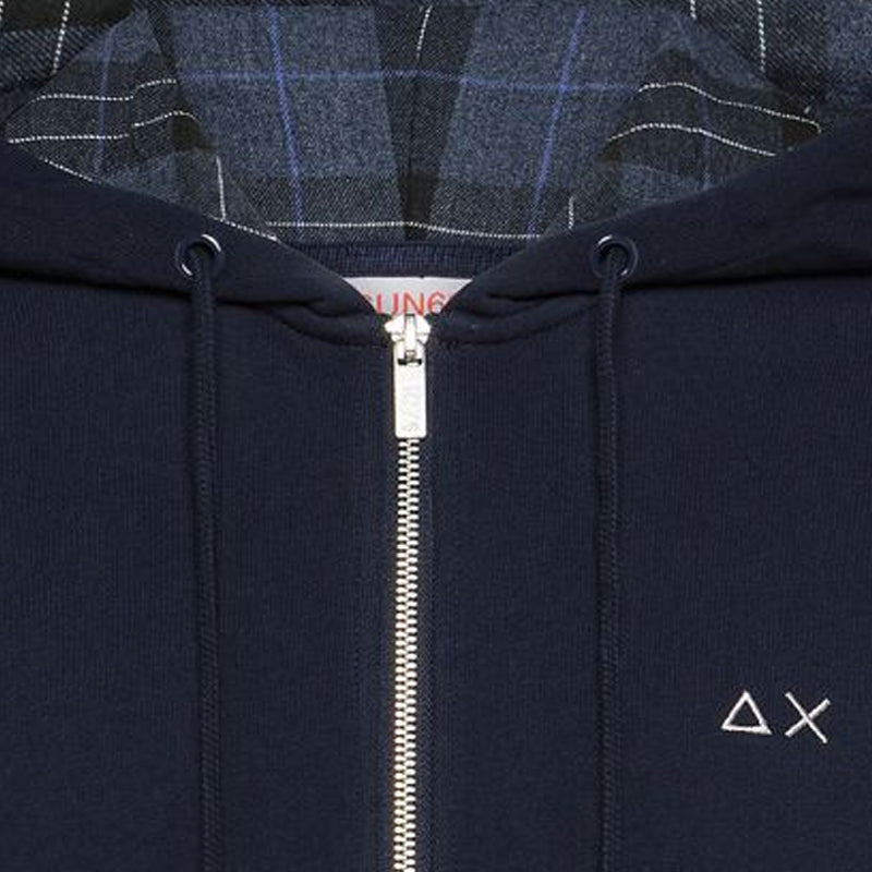 Felpa uomo zip