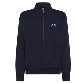 Felpa uomo cotone zip