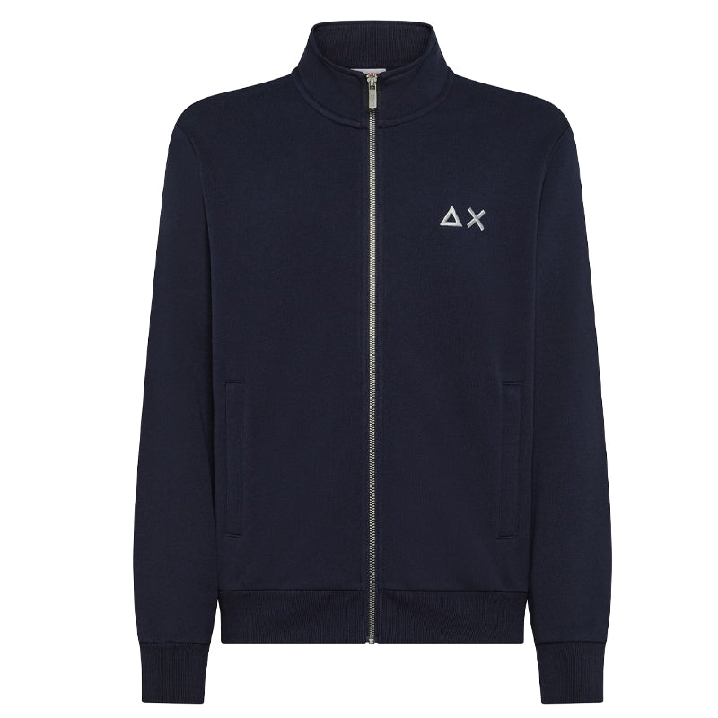 Felpa uomo cotone zip