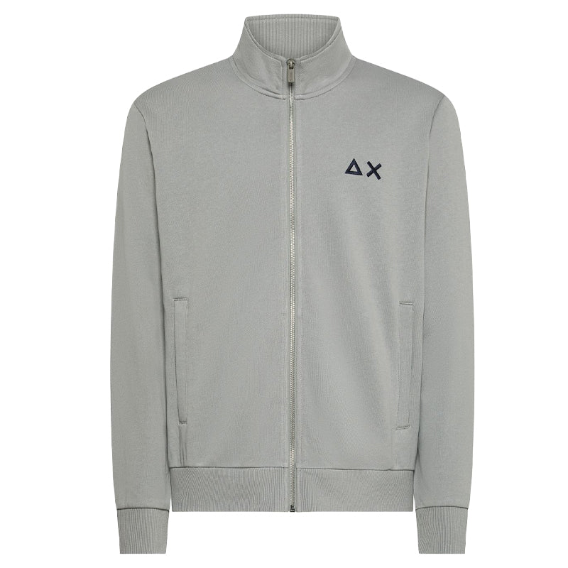 Felpa uomo cotone zip