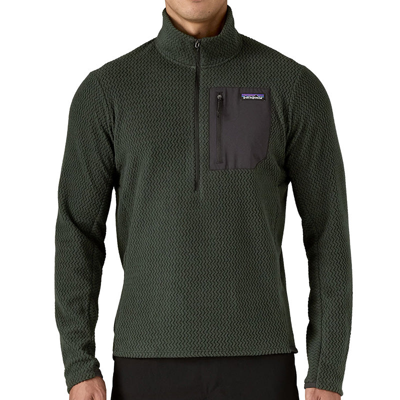 Pile uomo R1 Air Fleece Zip-Neck