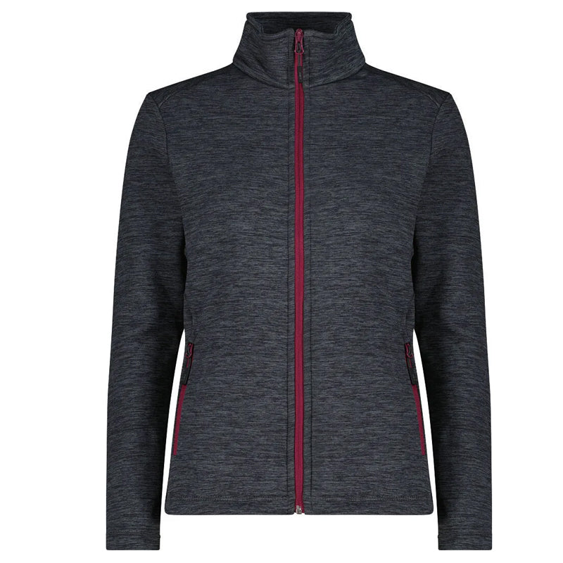 CMP Pile Softech Donna Con Collo Alto E Mezza Zip - Maglia Termica Leggera Elasticizzata Per Sci E Neve