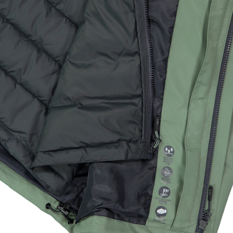 Giacca uomo 3 in 1 taslan