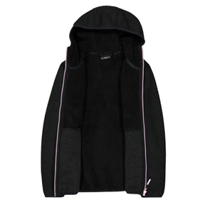 Giacca bambina knit tech melange