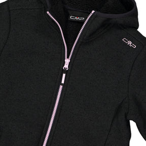 Giacca bambina knit tech melange