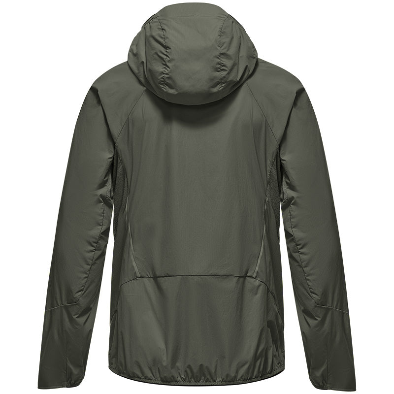 Giacca uomo antivento comprimibile