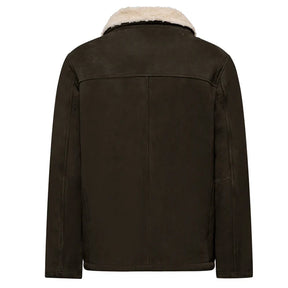 Giacca uomo pelle scamosciata
