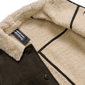 Giacca uomo pelle scamosciata