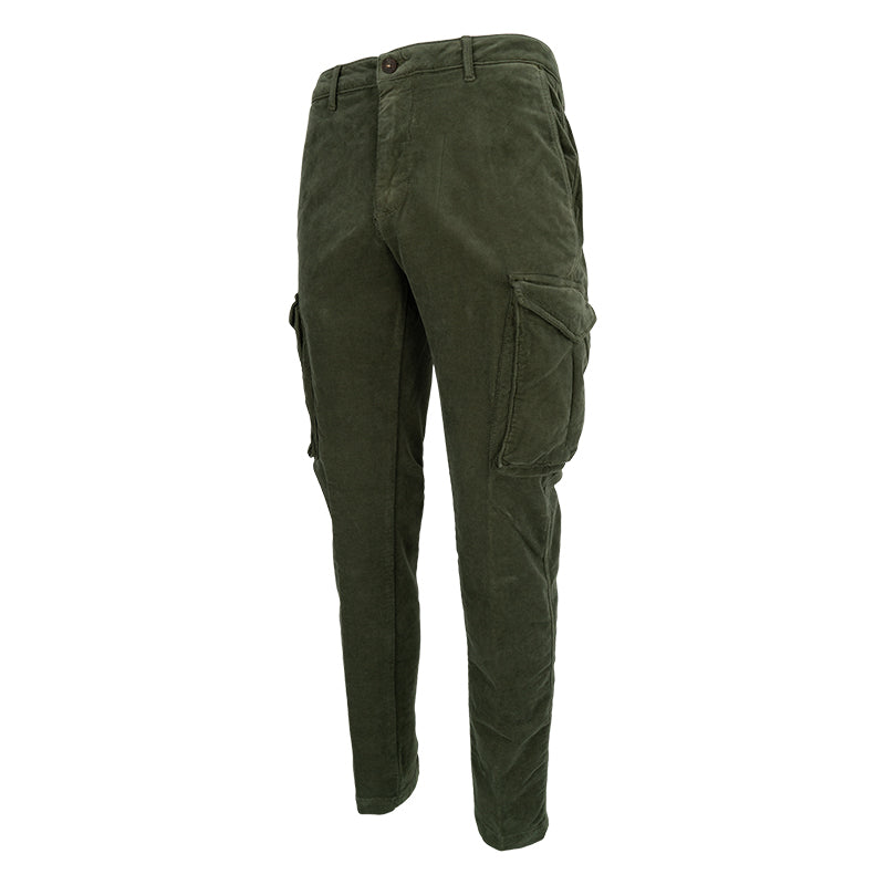 Pantalone uomo cargo Fustagno