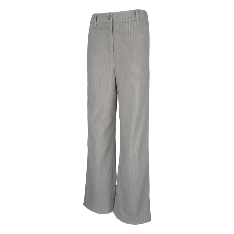 Pantalone donna velluto dritto