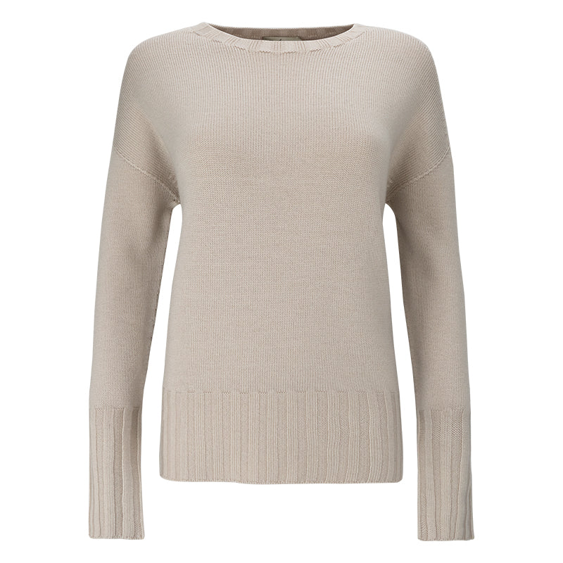 Maglione donna lana over