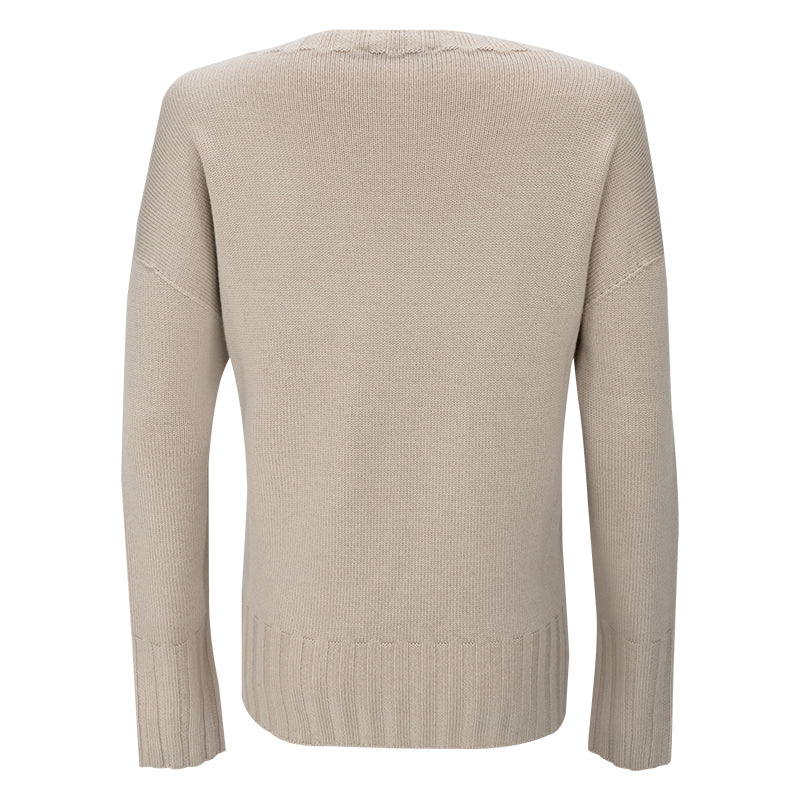 Maglione donna lana over