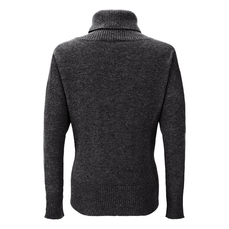 Maglione donna lana cardata