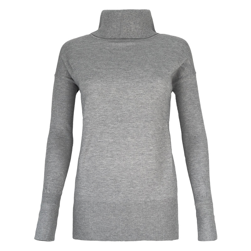 Maglione dolcevita donna viscosa