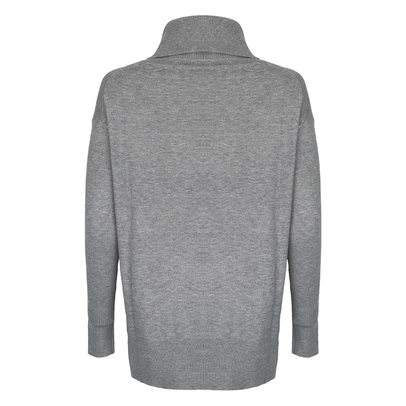 Maglione dolcevita donna viscosa