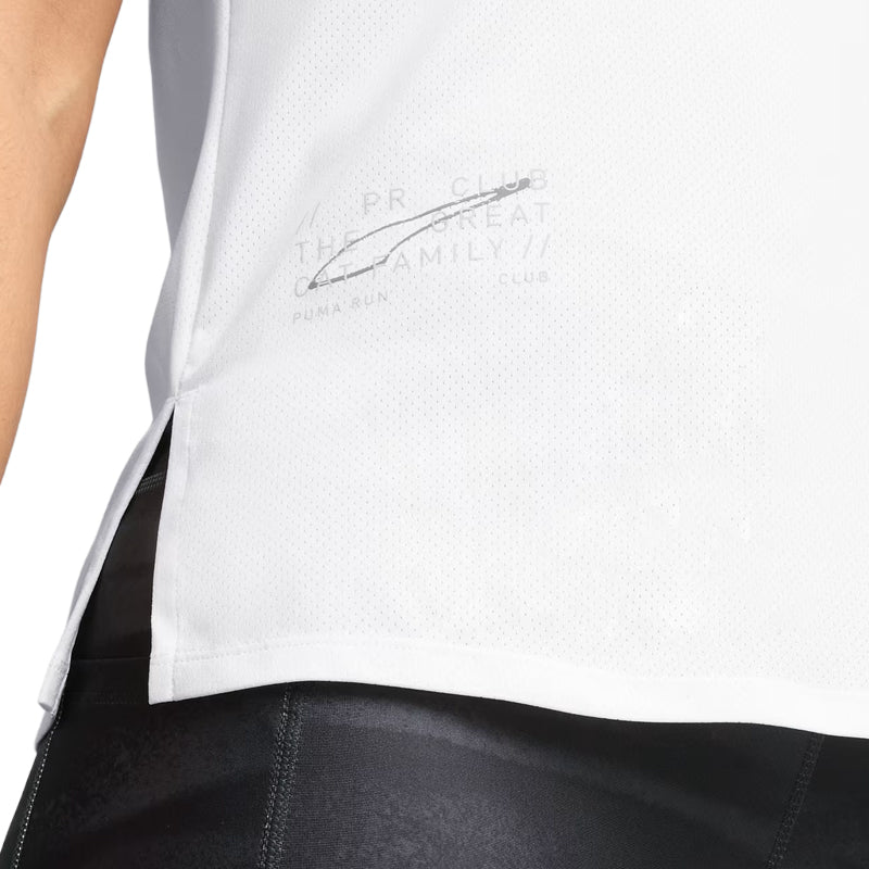 T-Shirt donna Run Graphic Mesh