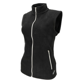 Gilet donna stampa rose