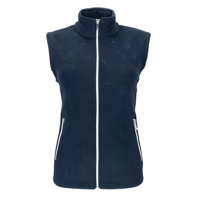 Gilet donna stampa rose